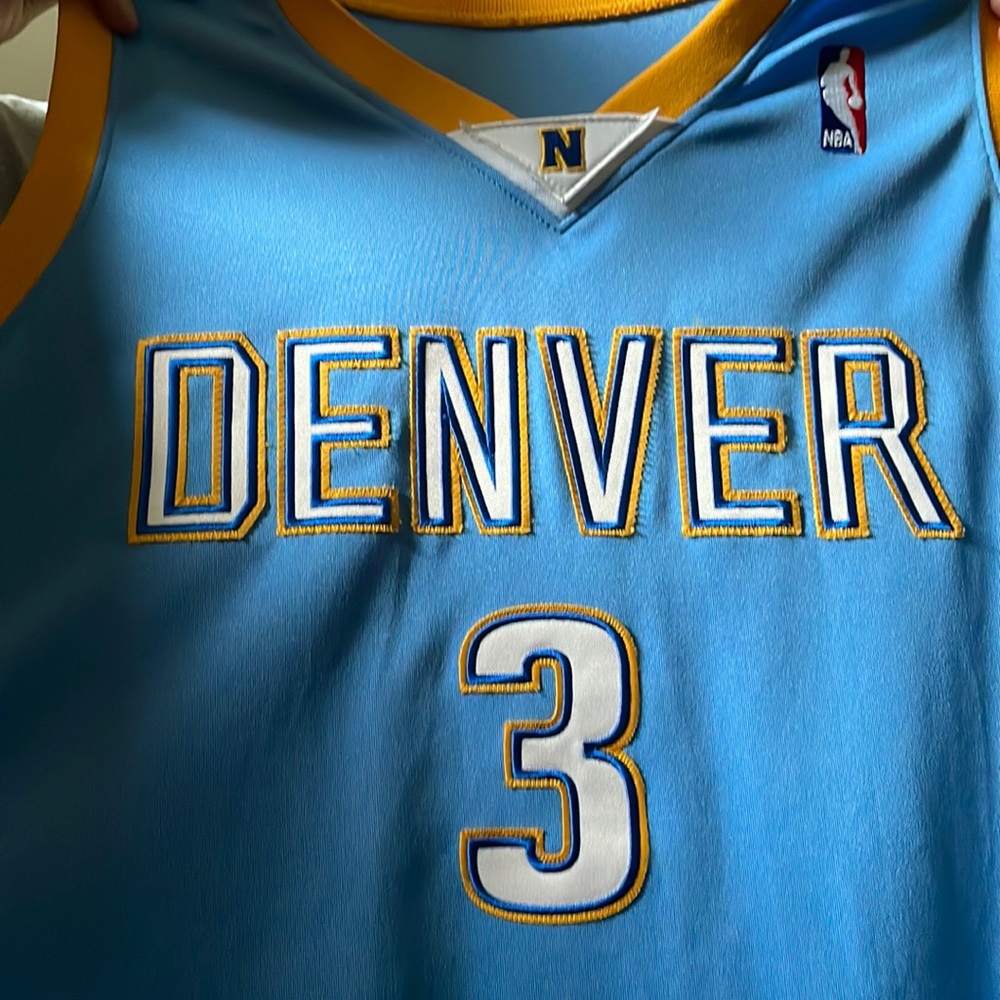 Allen Iverson Denver Nuggets Mitchell & Ness Hardwood Classic Authentic